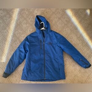 Port Authority Men’s Vortex 2 piece Jacket winter coat size XL Blue w/ logo